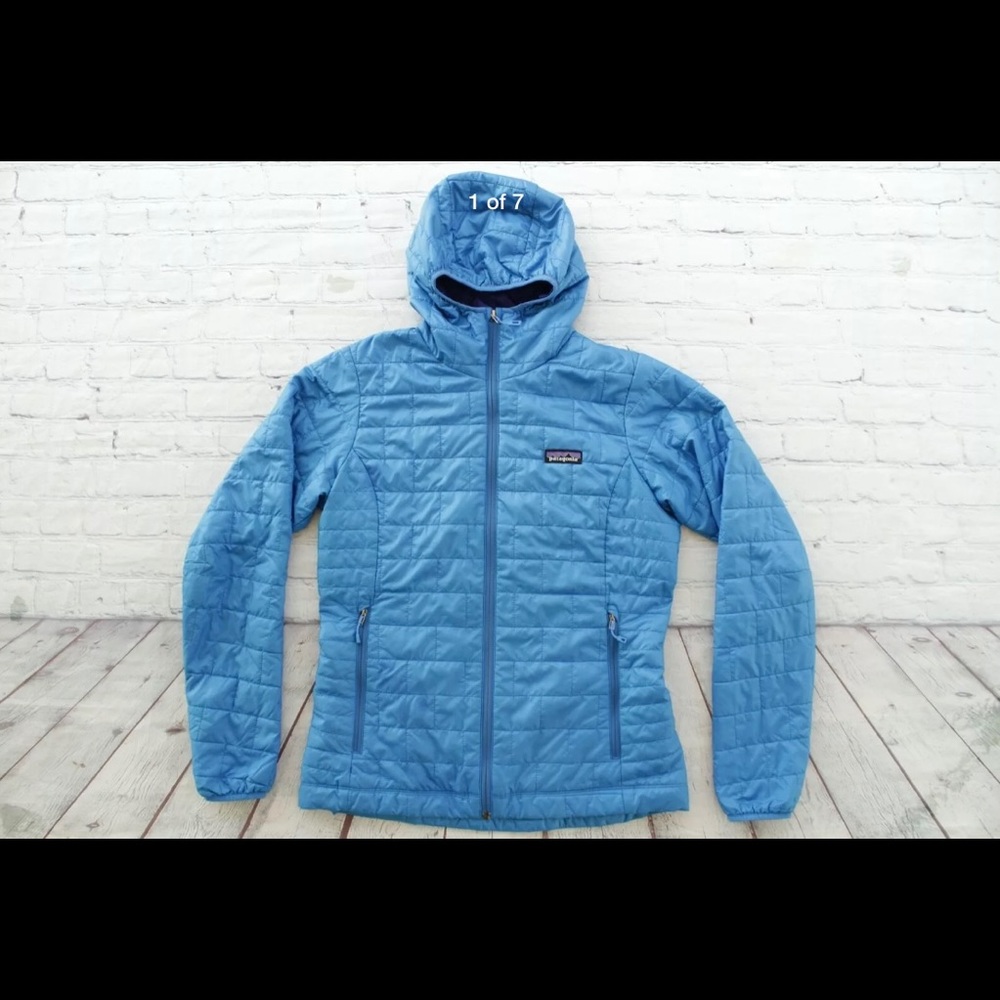 Women’s patagonia nanopuff hooded jacket